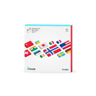 PIXIO Klocki Flags | Story Series | Pan Piksel