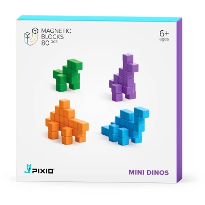 PIXIO Klocki Mini DINOS | Story Series | Pan Piksel