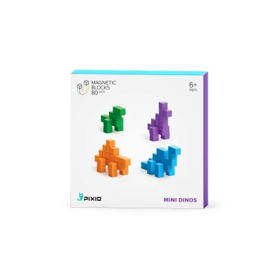 PIXIO Klocki Mini DINOS | Story Series | Pan Piksel