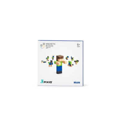 Klocki magnetyczne Man Pixio | Pan Piksel