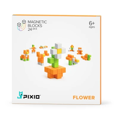 PIXIO Klocki 24 Flower | Story Series | Pan Piksel