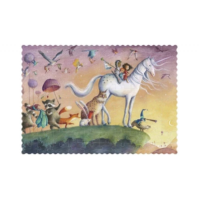 Kieszonkowe puzzle Mój Jednorożec Londji | Pan Piksel