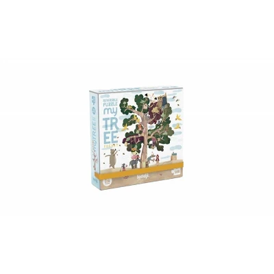 LONDJI Kieszonkowe puzzle dla dzieci 100 szt MOJE DRZEWO | Pan Piksel