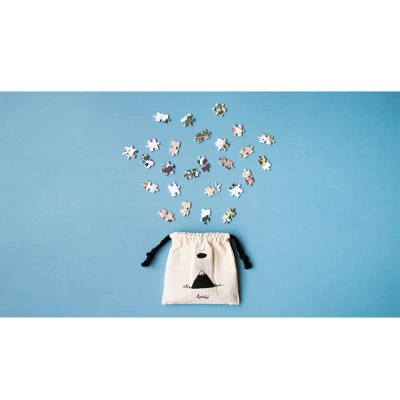 LONDJI Kieszonkowe puzzle dla dzieci 100 szt MOJE DRZEWO | Pan Piksel