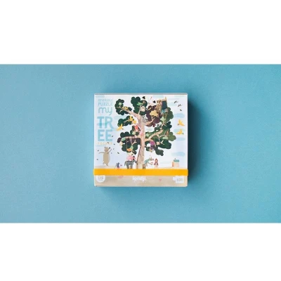 LONDJI Kieszonkowe puzzle dla dzieci 100 szt MOJE DRZEWO | Pan Piksel