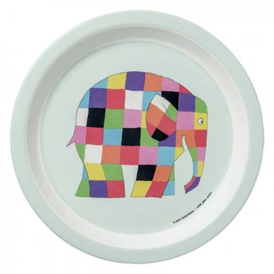 PETIT JOUR PARIS Elmer Talerz z melaminy fi 18 cm dla dzieci | Pan Piksel