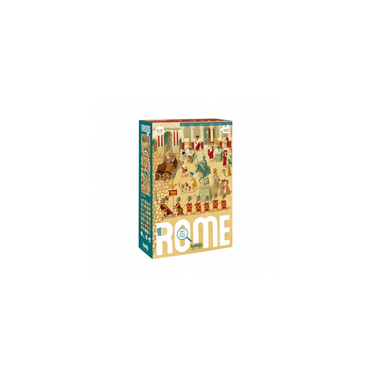 LONDJI Puzzle dla dzieci GO TO ROME | Pan Piksel