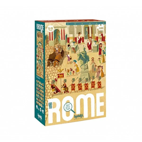 LONDJI Puzzle dla dzieci GO TO ROME | Pan Piksel