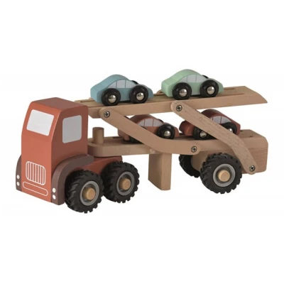 EGMONT TOYS Drewniana ciężarówka transportowa | Pan Piksel