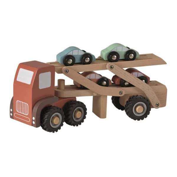 EGMONT TOYS Drewniana ciężarówka transportowa | Pan Piksel