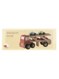 EGMONT TOYS Drewniana ciężarówka transportowa | Pan Piksel