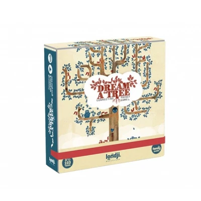 LONDJI Gra dla dzieci typu domino wersja kieszonkowa | Dream a Tree | Pan Piksel