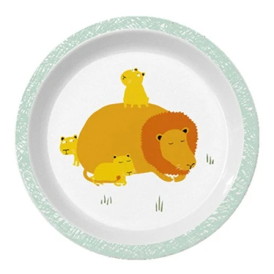 MAISON PETIT JOUR Talerz fi 18 cm dla małych dzieci seria Sawanna | Pan Piksel