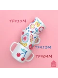 MAISON PETIT JOUR Kubek z jednym uchem do picia dla dziecka seria Tutti Frutti | Pan Piksel