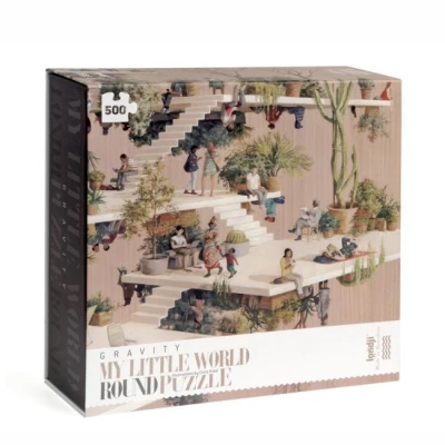LONDJI Puzzle dla dzieci okrągłe Grawitacja | Pan Piksel