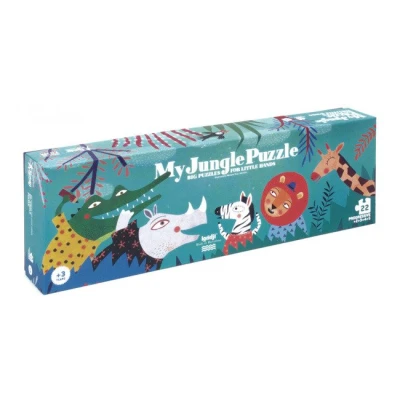 LONDJI Puzzle dla dzieci My Jungle Moja Dżungla | Pan Piksel