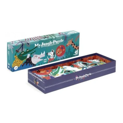 LONDJI Puzzle dla dzieci My Jungle Moja Dżungla | Pan Piksel