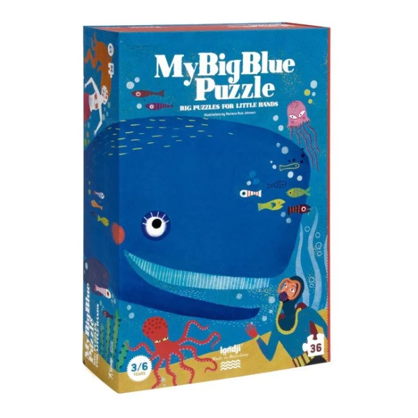LONDJI Puzzle dla dzieci Mój Wielki Błękit! | Pan Piksel
