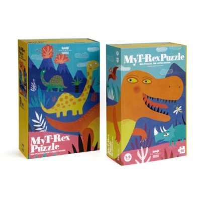 LONDJI Puzzle dla dzieci T-Rex Mój Dinozaur | Pan Piksel