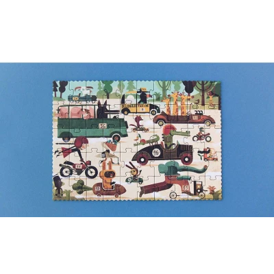 LONDJI Puzzle dla dzieci Wyścig Vroom Vroom | Pan Piksel