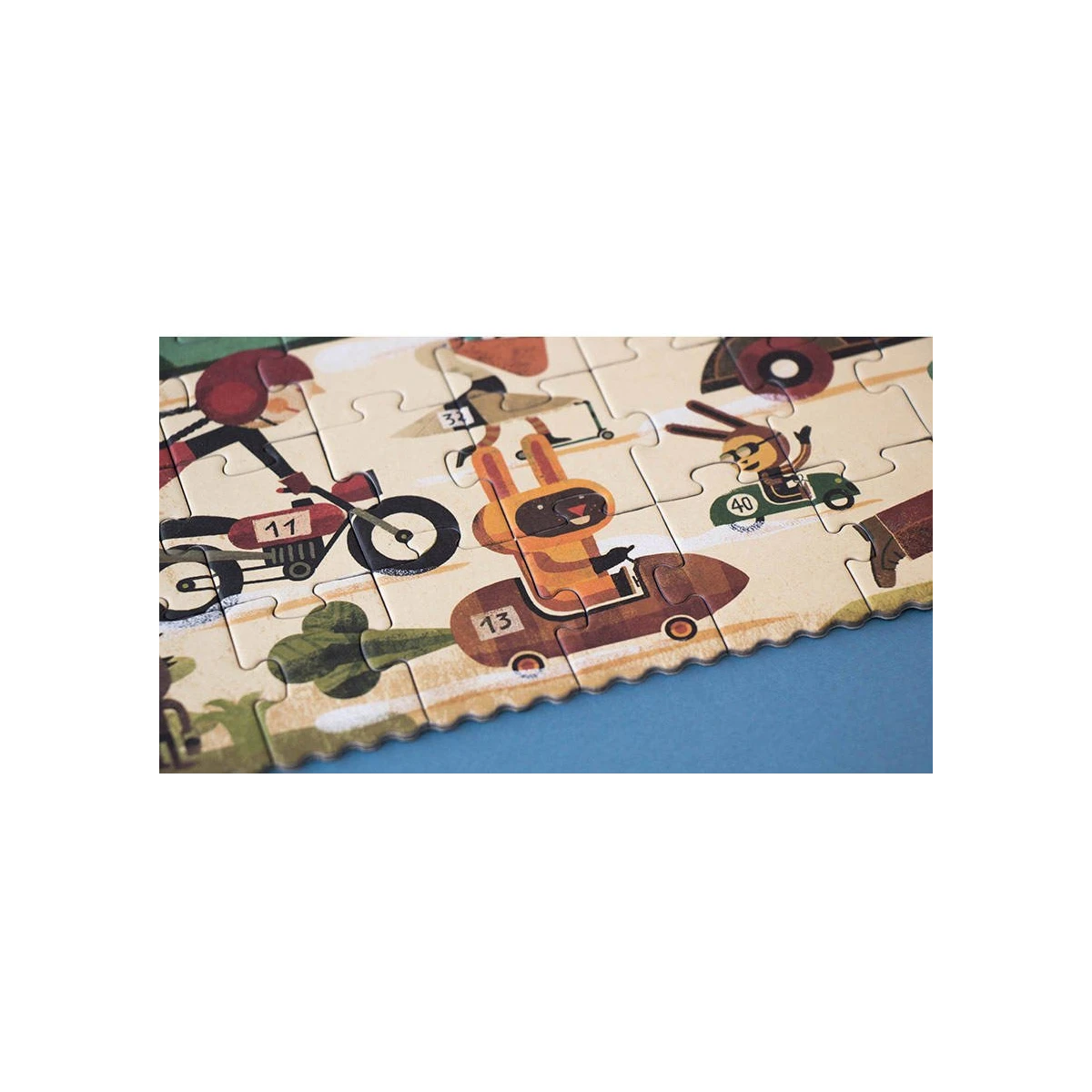 LONDJI Puzzle dla dzieci Wyścig Vroom Vroom | Pan Piksel