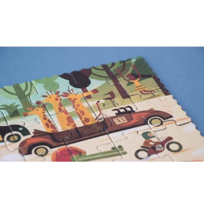 LONDJI Puzzle dla dzieci Wyścig Vroom Vroom | Pan Piksel