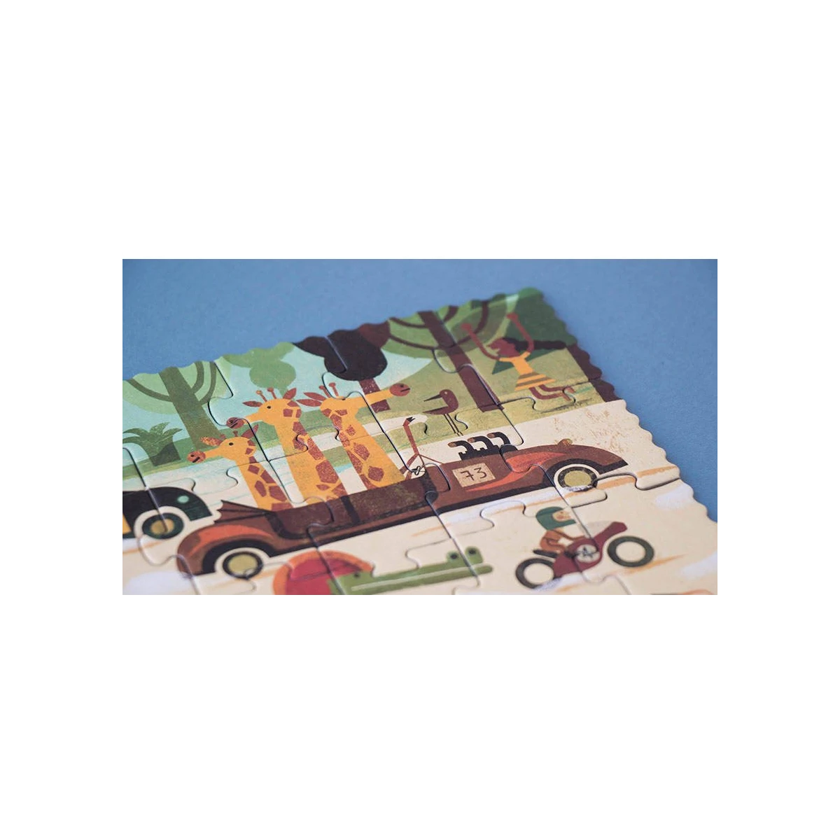 LONDJI Puzzle dla dzieci Wyścig Vroom Vroom | Pan Piksel