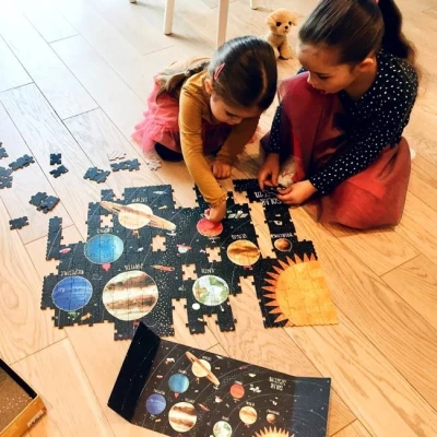 LONDJI Puzzle dla dzieci Odkryj Planety | Pan Piksel