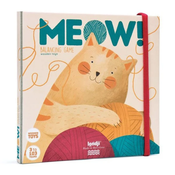 LONDJI Zabawka balansująca Kotek Meow! | Pan Piksel