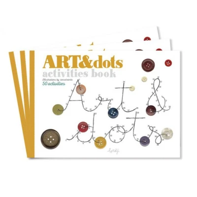 LONDJI Zeszyt do kreatywnej zabawy Art&Dots | Pan Piksel