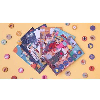LONDJI Gra Lotto dla dzieci I want to be ... Zawody | Pan Piksel