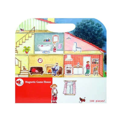 EGMONT TOYS Układanka gra magnetyczna Dom | Pan Piksel