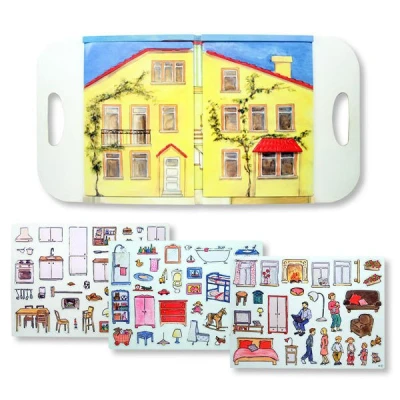 EGMONT TOYS Układanka gra magnetyczna Dom | Pan Piksel