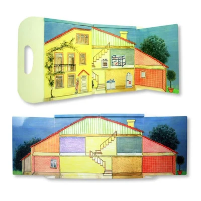 EGMONT TOYS Układanka gra magnetyczna Dom | Pan Piksel