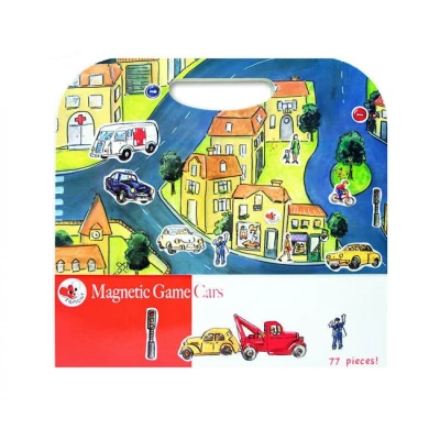 EGMONT TOYS Układanka gra magnetyczna Samochody | Pan Piksel