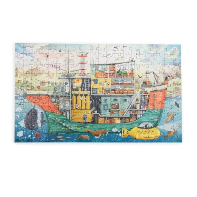 Puzzle Statek 200 elementów Moulin Roty | Pan Piksel