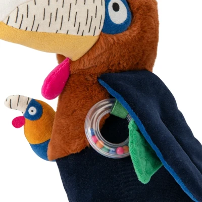MOULIN ROTY Maskotka aktywiz. ptak calao LA FORET MAWA | Pan Piksel
