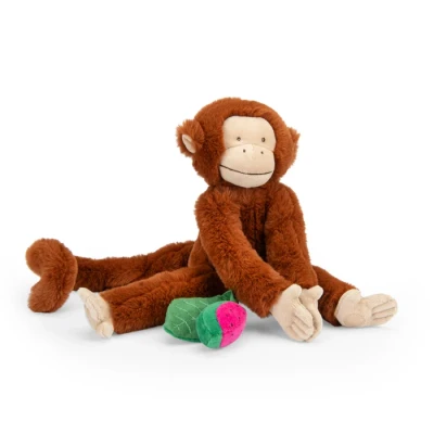 MOULIN ROTY Maskotka aktywizująca małpka LA FORET MAWA | Pan Piksel