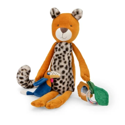 MOULIN ROTY Maskotka aktywizująca Leopard LA FORET MAWA | Pan Piksel