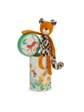 MOULIN ROTY Maskotka lampart TAIGO w ozdobnym pudełku | Pan Piksel
