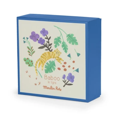 MOULIN ROTY Maskotka tygrys Baboo LA FORET MAWA | Pan Piksel