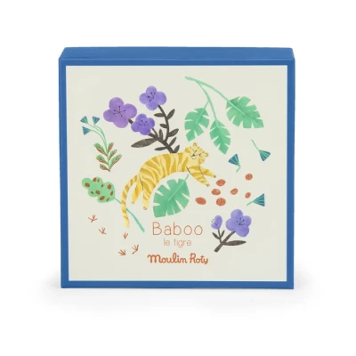 MOULIN ROTY Maskotka tygrys Baboo LA FORET MAWA | Pan Piksel