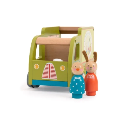 MOULIN ROTY Drewniany food truck LA GRANDE FAMILLE | Pan Piksel