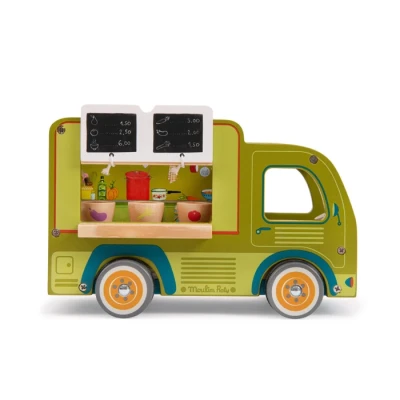 MOULIN ROTY Drewniany food truck LA GRANDE FAMILLE | Pan Piksel