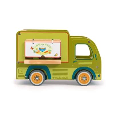 MOULIN ROTY Drewniany food truck LA GRANDE FAMILLE | Pan Piksel