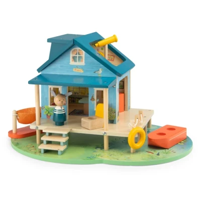 MOULIN ROTY Drewniany domek nad jeziorem | Pan Piksel