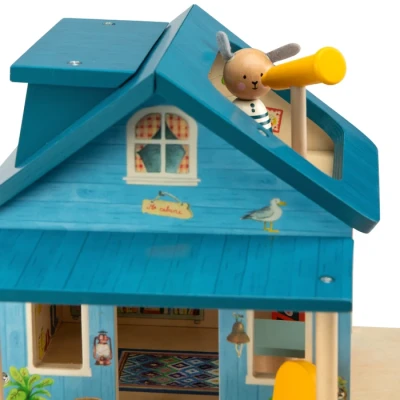 MOULIN ROTY Drewniany domek nad jeziorem | Pan Piksel