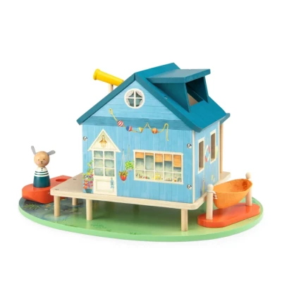 MOULIN ROTY Drewniany domek nad jeziorem | Pan Piksel