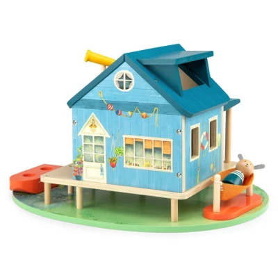 MOULIN ROTY Drewniany domek nad jeziorem | Pan Piksel
