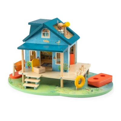 MOULIN ROTY Drewniany domek nad jeziorem | Pan Piksel